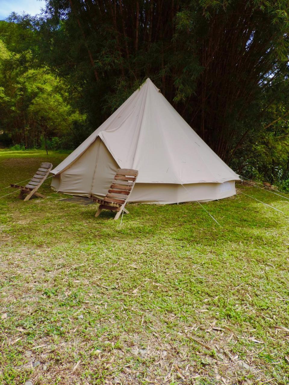 Glamping Finca Margaritas Pluma Hidalgo Exteriör bild